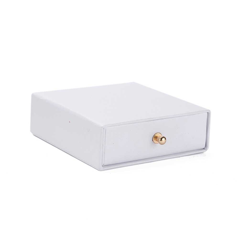 Ecrin à Bijoux Ancien En Cuir - Pour Parure Ou Couronne, Style Marquis, Collection Bijou, Occasion Bon état
