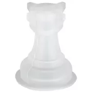 Moule silicone pour réaliser la tour 3D de l'échiquier 31x22 mm en résine x1