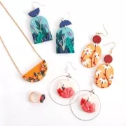 Kit de modelage Fimo - Bijoux Slab - Créer des bijoux avec la technique Slab