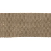 Sangle large métallisée 30 mm - Sable - Doré x1m|raw }}