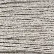 Soutache Luxor fabrication italienne 3 mm - Beige - Argenté x1m