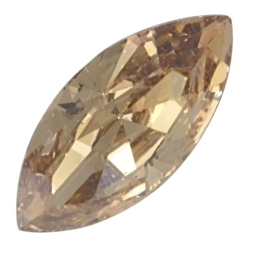 Navette PureCrystal 4228 15x7 mm Crystal Golden Shadow