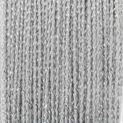 Bobine de fil Luxor fabrication italienne 0.5 mm - Blanc - Argenté x50m