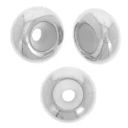 Perle stoppeur 9 mm avec un trou de 3 mm - Acier inoxydable 316 x1