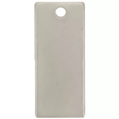 Pendentif rectangle 21x9 mm - Acier inoxydable 304 x1
