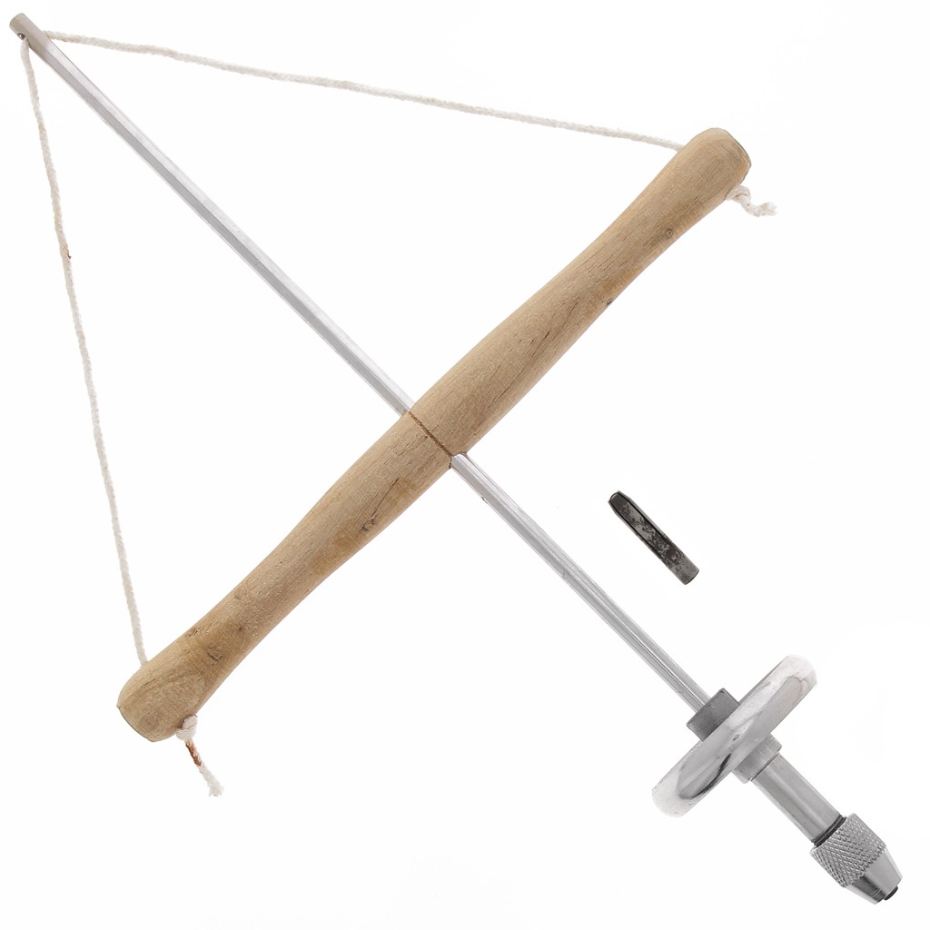 Tiiyee Kit de perceuse à Archet Allume-feu, Pratique de