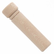 Etuis à forets - aiguilles 60x13.5 mm en bois brut x2