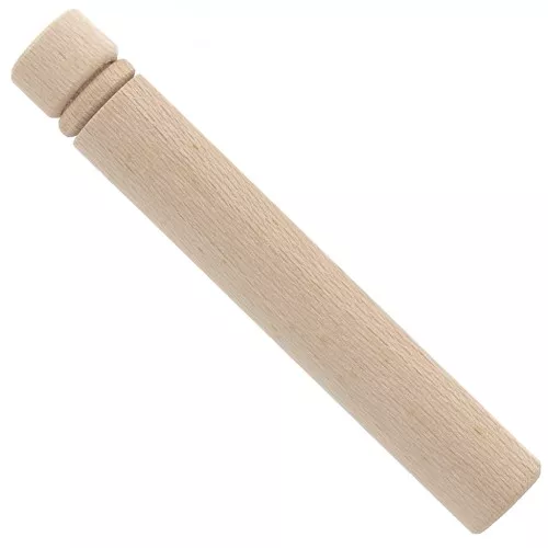 Etuis pour aiguilles  - 91x13.5 mm en bois brut x2