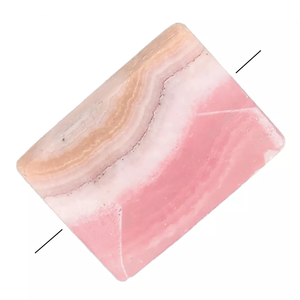 Lot De 23 Perles En Rhodochrosite Naturelle - Diamètre 8 Mm - Pour Création De Bijoux