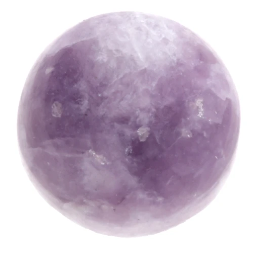 Cabochon rond 8 mm en pierre gemme - Lepidolite x1