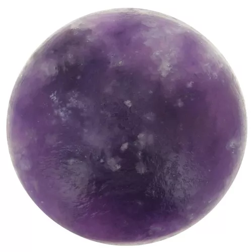 Cabochon rond 12 mm en pierre gemme - Lepidolite x1