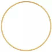 Anneau de montage et tissage cercle 30 mm - Acier inoxydable 304 Doré x1