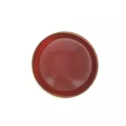 Sertis ronds pour cabochon 3 mm - Gold Filled (or laminé)  x4