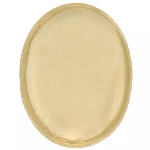 Serti ovale pour cabochon 8x6 mm - Gold Filled (or laminé) x1