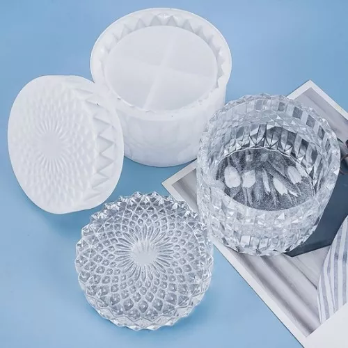 Moule pour boîte à bijoux, Moule en résine pour boîte de rangement Moule pour boîte à bijoux, Moule en résine pour boîte de rangement