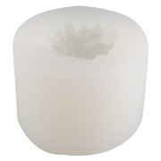 Moule bougie en silicone - boule de fleur 3D - 4 cm - Transparent x1
