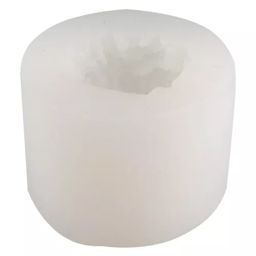 Moule bougie en silicone - boule de fleur 3D - 4 cm - Transparent x1
