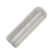 Embouts pour fibule 11x3.5 mm - Placage Argent fin x5|raw }}