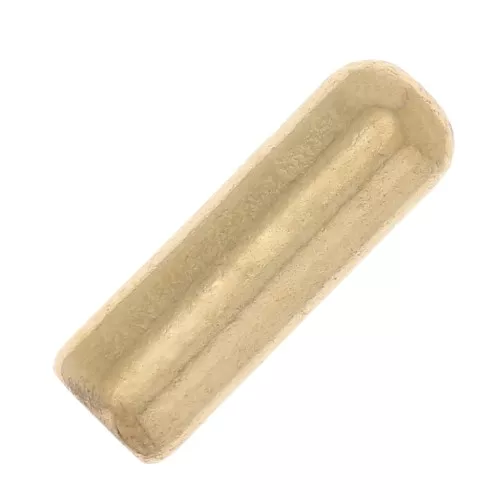 Embouts pour fibule 11x3.5 mm - Doré à l'or fin x5