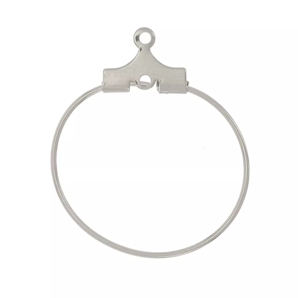 Lot De 4 Supports Pour Boucles D'Oreilles Dormeuses - Doré Acier Inoxydable - Neuf