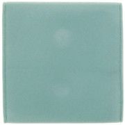 Pochette en velours avec bouton pression pour bijoux 100x95 mm - Turquoise x1