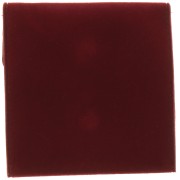 Pochette en velours avec bouton pression pour bijoux 100x95 mm - Bordeaux x1