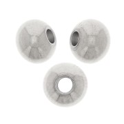Perles rondes aplaties 6x4.7 mm - Acier inoxydable 304 x20|raw }}