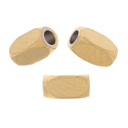 Perles rectangle 4x2 mm - Acier inoxydable 304 Doré x10|raw }}