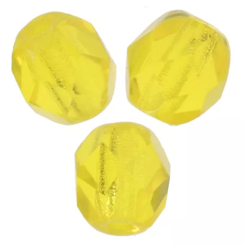 Facettes 3 mm Lemon x50