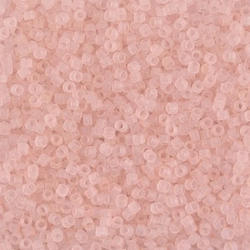 Miyuki Delica 11/0 DB1263 - Transparent Pink Mist Mat x8g
