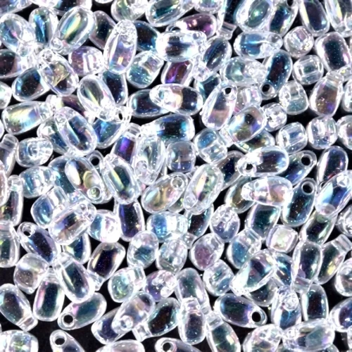 Long Drop Miyuki 3x5.5mm LDP-250- Crystal AB x10g