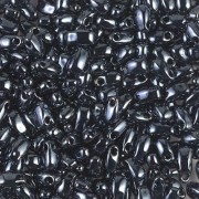 Long Drop Miyuki 3x5.5mm LDP-451- Gunmetal x10g|raw }}