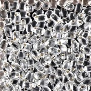 Long Drop Miyuki 3x5.5mm LDP-001- Silver lined Crystal x10g