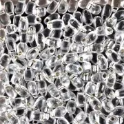 Long Drop Miyuki 3x5.5mm LDP-001- Silver lined Crystal x10g