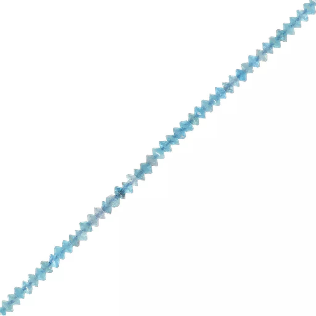 10 Perles Rondelles Facettées En Citrine 3x2mm - Lot Pour Bijoux DIY, Neuf