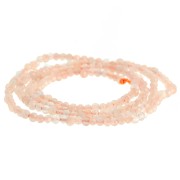 Perles rondes facettées 2 mm pierre gemme - Sun Stone - Pierre de Soleil x40cm|raw }}
