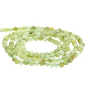 Perles rondes facettées 2 mm pierre gemme - Grenat vert x39cm|raw }}