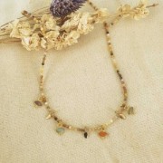 Breloque oeil facettée & petite boule 9x7 mm - Arg 925 Doré Or fin - Lapis lazuli