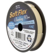 Fil cablé 21 brins 0.36 mm - Soft Flex Fine - Beige x9m|raw }}