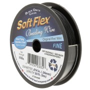 Fil cablé 21 brins 0.36 mm - Soft Flex Fine - Noir x9m|raw }}