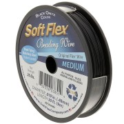 Fil cablé 49 brins 0.48 mm - Soft Flex Medium - Noir x9m|raw }}