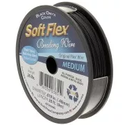 Fil cablé 49 brins 0.48 mm - Soft Flex Medium - Noir x9m