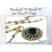 Perles en verre Baros® par Puca® 6x5 mm - Full Celsian x10g