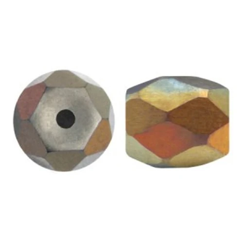 Perles en verre Baros® par Puca® 6x5 mm - Full Marea Mat x10g
