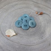 Bouton de couture en Ivoire végétale - Atelier Brunette - Palm 15 mm - Storm x1