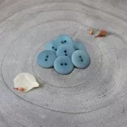 Bouton de couture en Ivoire végétale - Atelier Brunette - Palm 15 mm - Storm x1