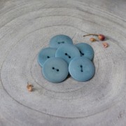 Bouton de couture en Ivoire végétale - Atelier Brunette - Palm 20 mm - Storm x1