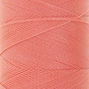 Bobine de fil ciré Linhasita pour micro macramé 0.5 mm - Corail (640) x335m
