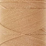 Bobine de fil ciré Linhasita pour micro macramé 1 mm - Miel (314) x168m