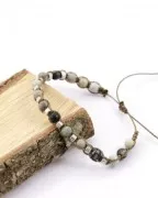 Bobine de fil ciré Linhasita pour micro macramé 1 mm - Ambre (388) x168m